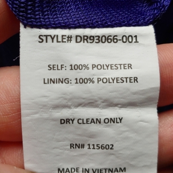 Lush Kendal Print Surplice Faux Wrap Dress Size Women's Small - Picture 8 of 8